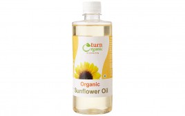 Turn Organic Sunflower Oil   Bottle  500 millilitre